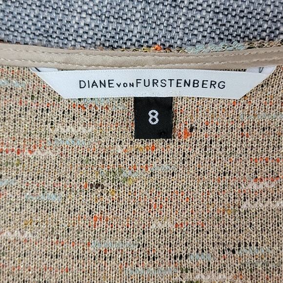 Diane von Furstenberg Sens tweed shift dress 8 - Picture 5 of 8